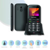 Telefono Sunstech Cel4bk Negro - Gsm 112
